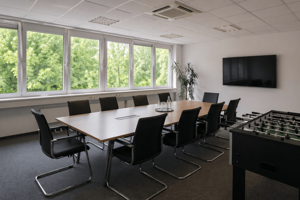 Unser Besprechungszimmer